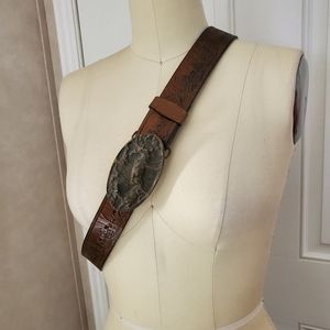 Adezy Leather Belt Made in Colorado